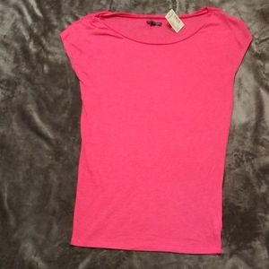 AMERICAN EAGLE PINK TOP SHIRT SHORT SLEEVED NEW